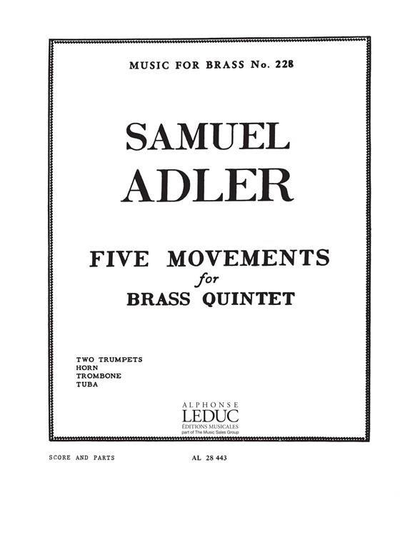 Samuel Adler: 5 Movements