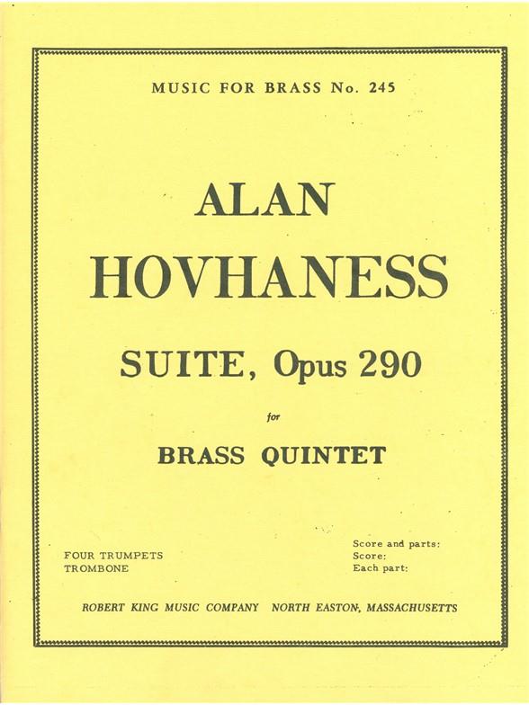 Hovhaness: Suite Op290