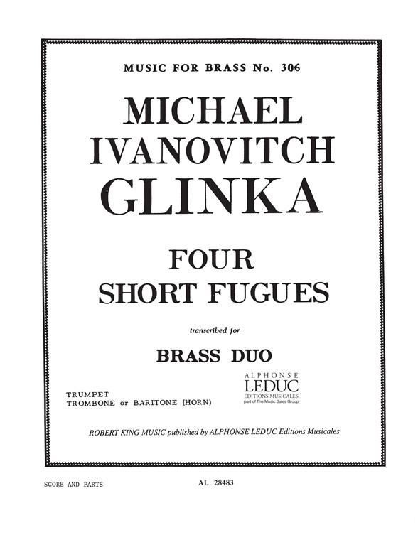 Glinka: 4 Short Fugues