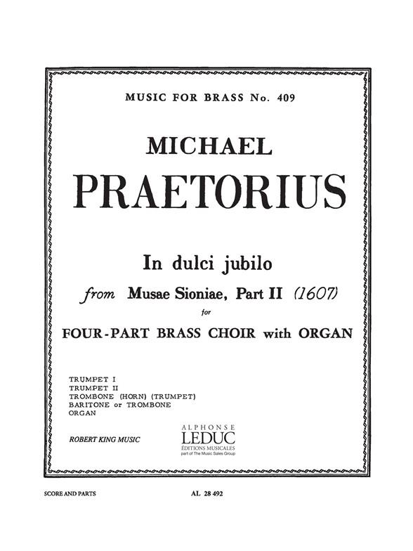 Praetorius: In Dulci Jubilo