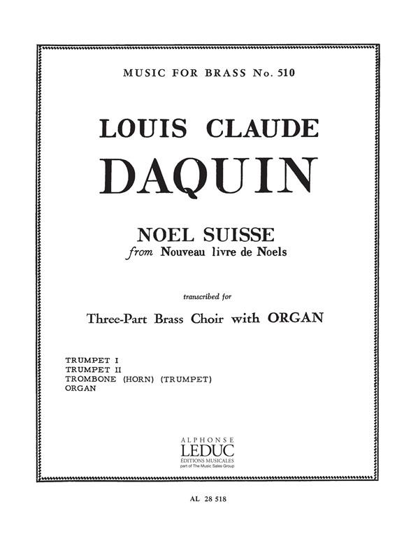 Louis-Claude Daquin: Noel suisse