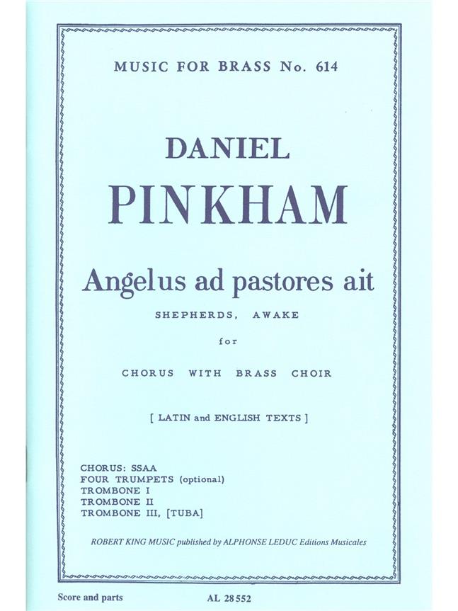 Pinkham: Angelus Ad Pastores Ait