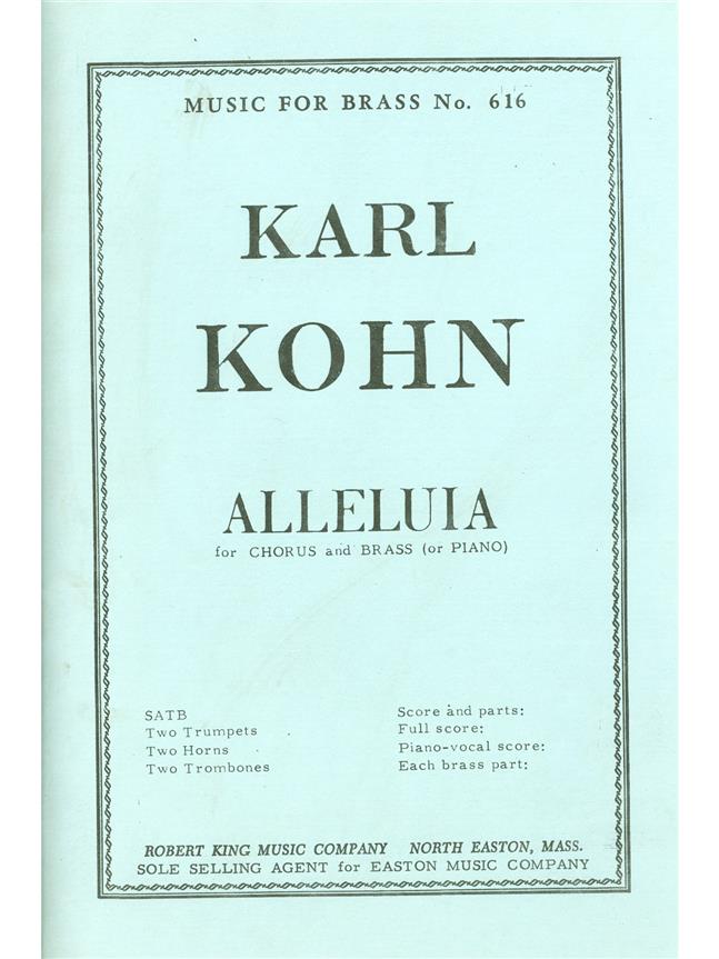 Karl Kohn: Alleluia