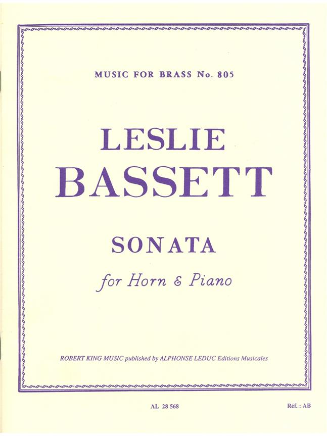 Leslie Bassett: Sonata (Hoorn)