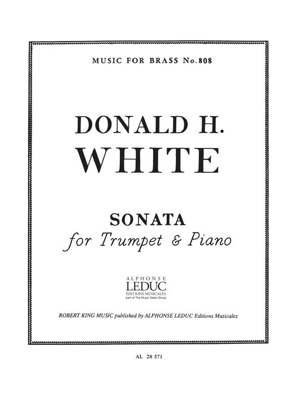 Donald H. White: Sonata (Trompet, Piano)