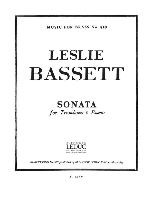 Leslie Bassett: Sonata (Trombone)