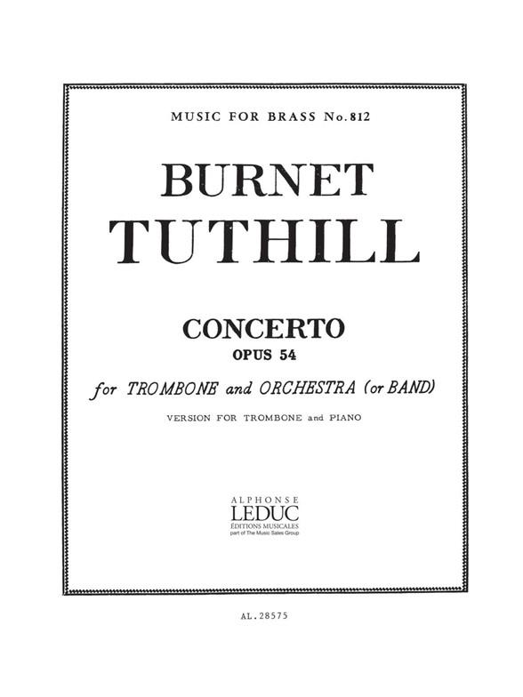 Burnett Tuthill: Concerto (Trombone, Piano)