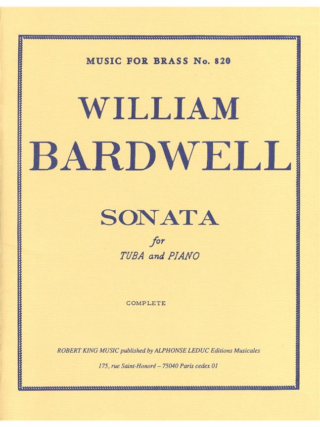 William Bardwell: Sonata