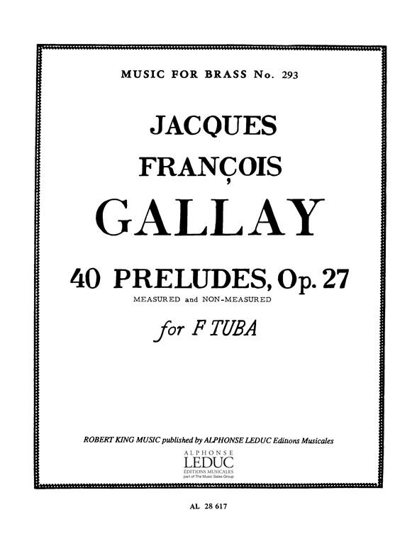 Gallay: 40 Preludes Op.27