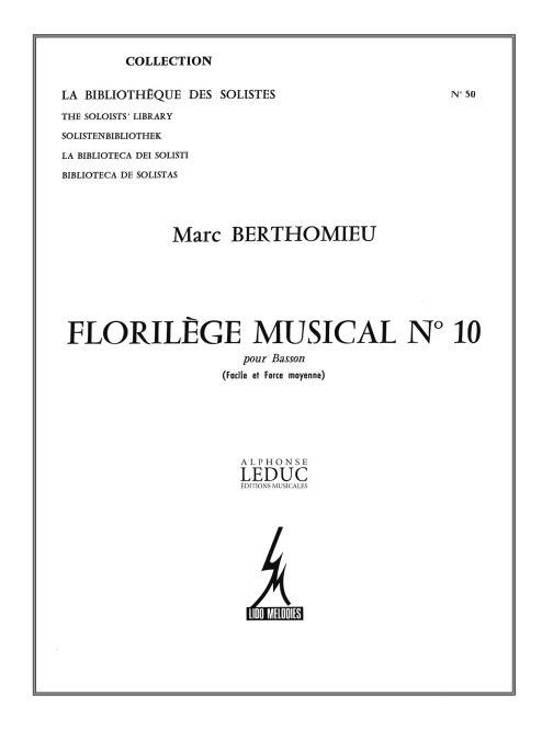 Berthomieu: Florilege Musical N010