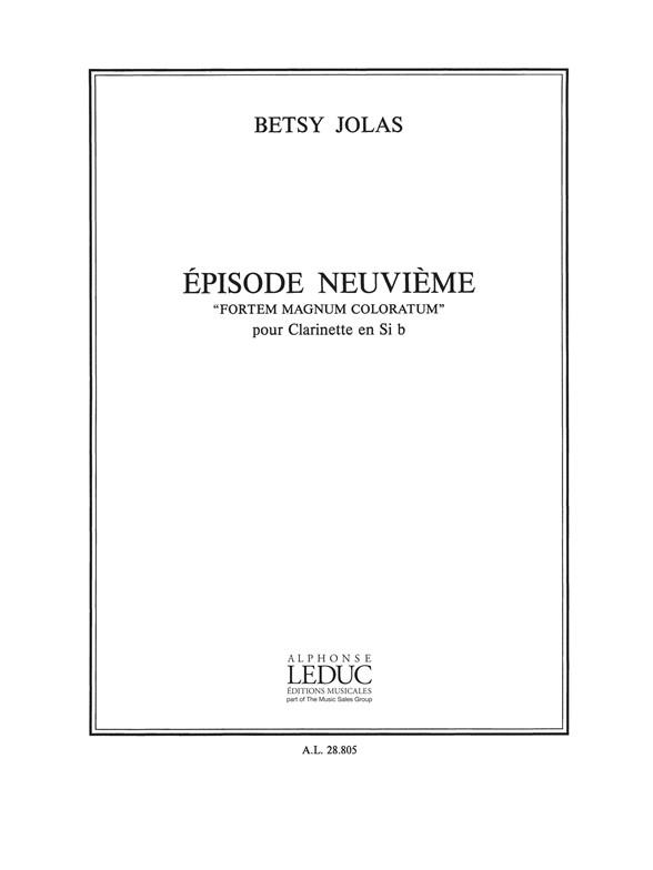 Betsy Jolas: Episode N09