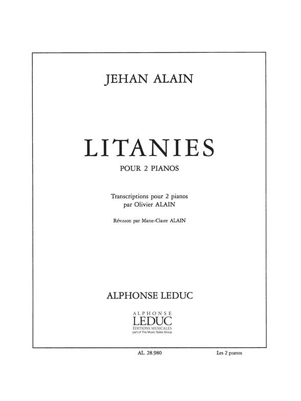 J. Alain: Litanies