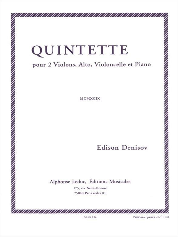 Edison Denisov: Quintette