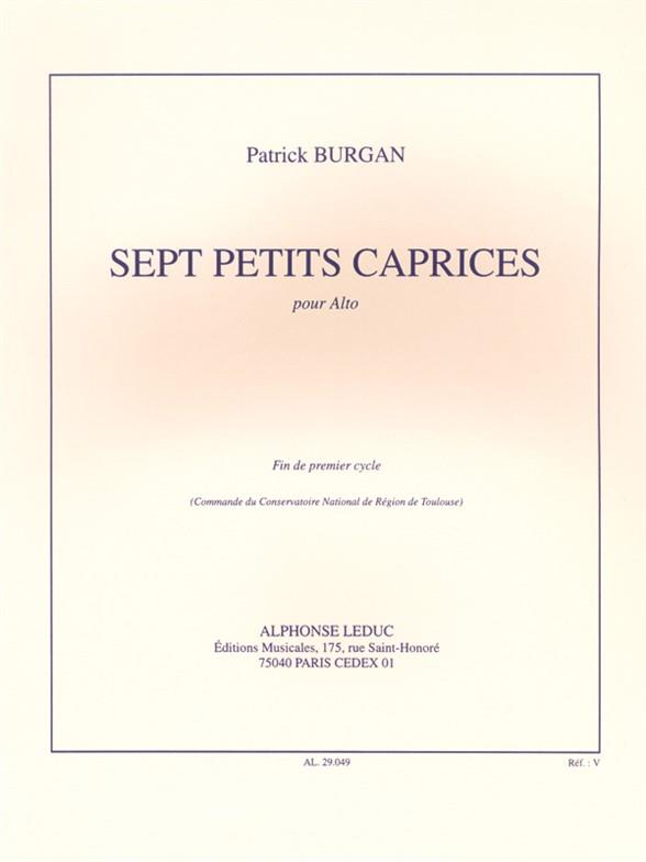 Patrick Burgan: 7 Petites Caprices