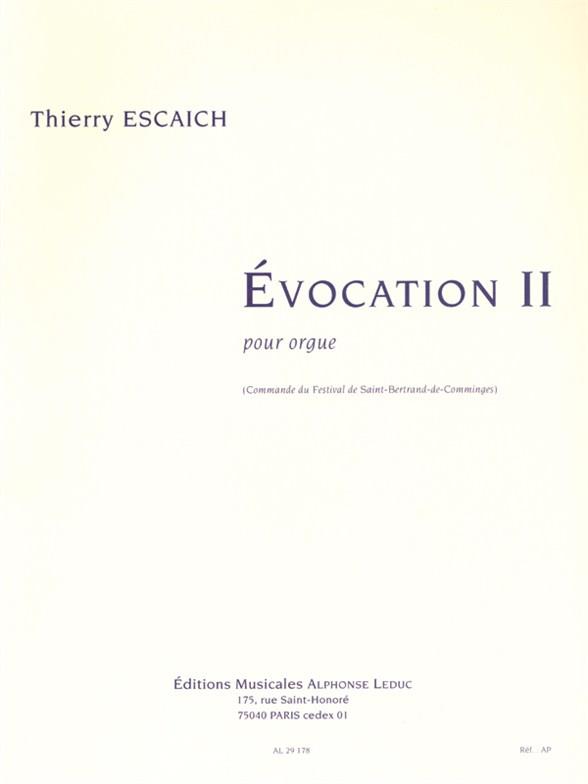 Thierry Escaich: Evocation Ii