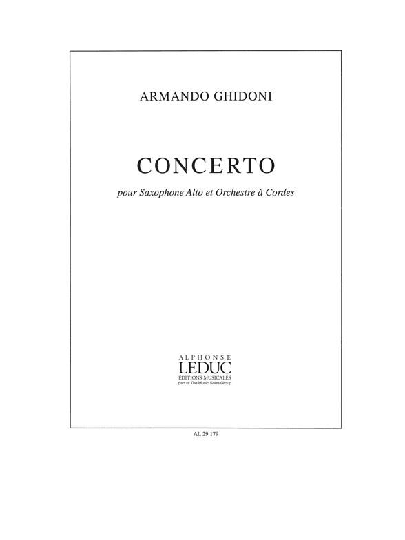 Ghidoni: Concert