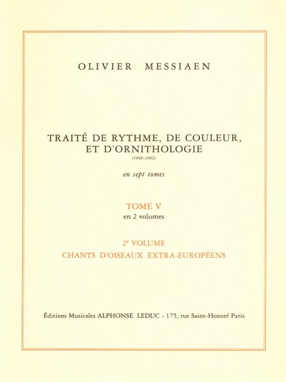 Treatise On Rhythm, Colour And Ornithology V-2