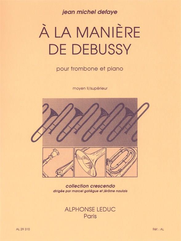 J.M. Defaye: A La Maniere De Debussy
