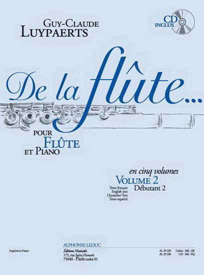 Guy-Claude Luypaerts: de la Fl?te Vol.2