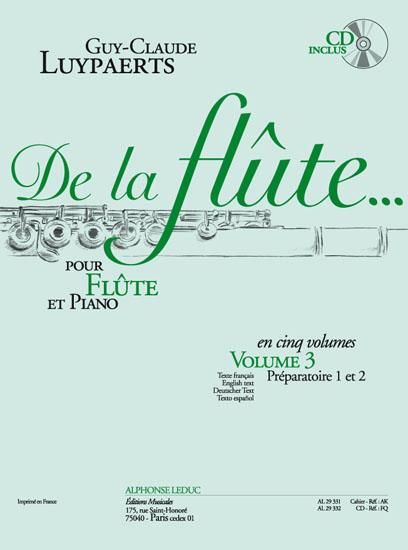 Guy-Claude Luypaerts: de La Fl?te – Vol. 3