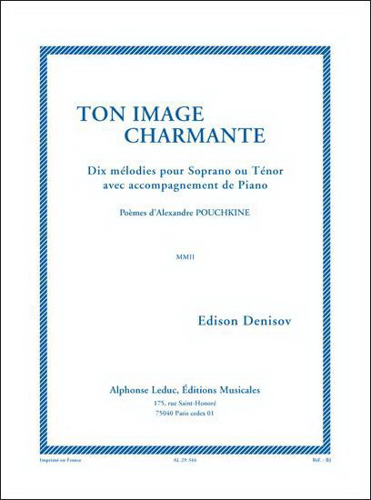 Edison Denisov: Ton Image Charmante