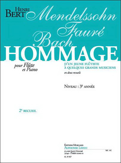 Bert: Hommage D’Un Jeune Flutiste Volume 2
