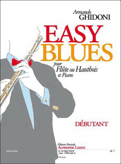 Armando Ghidoni: Easy blues pour flute ou hautbois et piano