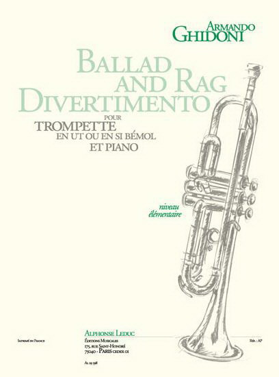 Ghidoni: Ballad & Rag Divertimento