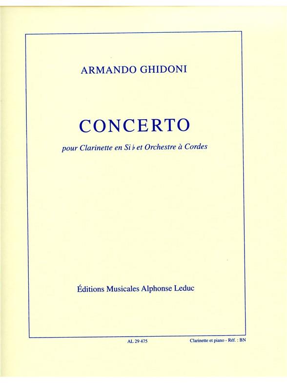 Armando Ghidoni: Concerto