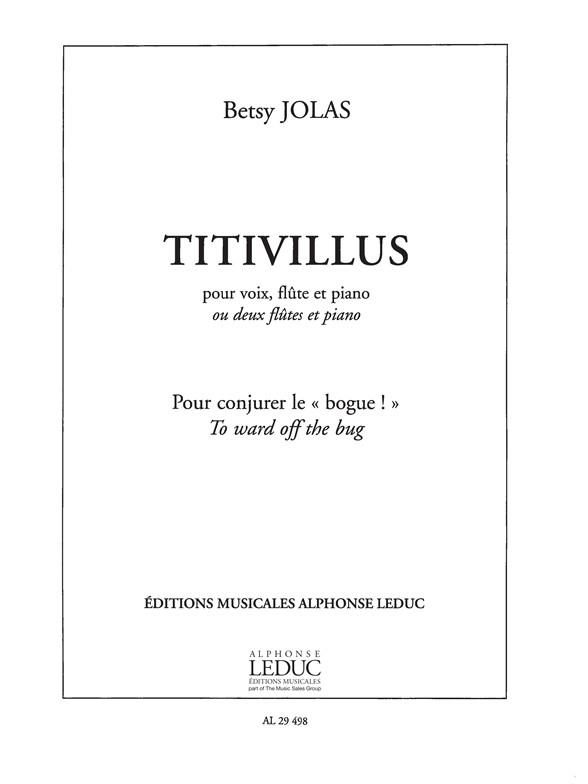 TITIVILLUS – Pour conjurer le Bogue!