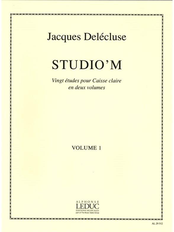 Jacques Delecluse: StudioM Vol.1