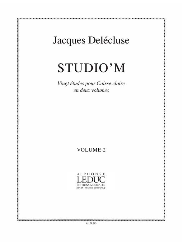 Jacques Delecluse: StudioM Vol.2