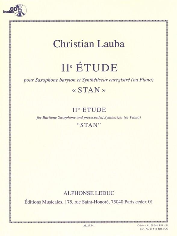 Christian Lauba: etude No. 11 - Stan