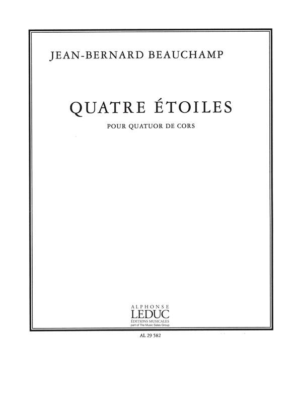 Beauchamp Jean Bernard 4 Etoiles Horn Quartet