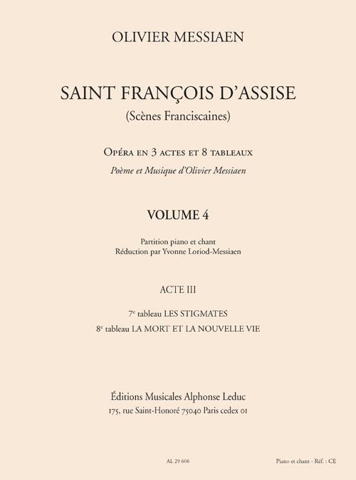 Saint Francois D'Assise - Volume 4