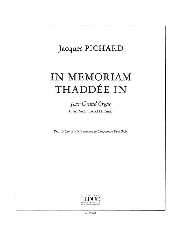 Pichard: In Memoriam Thaddee In