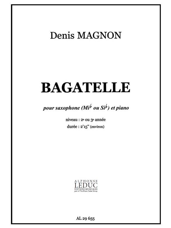 D. Magnon: Bagatelle