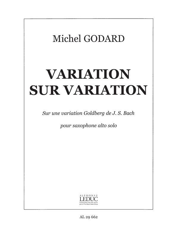 Godard: Variation Sur Variation