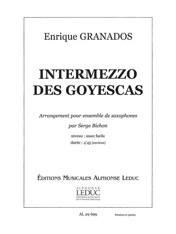 Granados: Goyescas