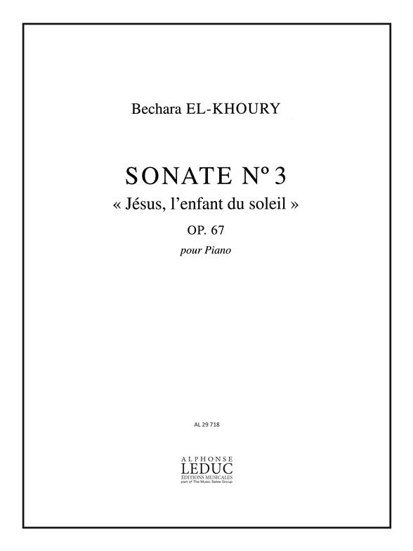 El-Khoury: Sonate 3 Opus67