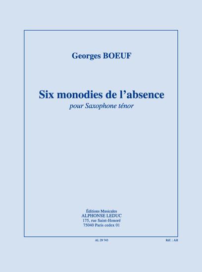 Boeuf: Monodies