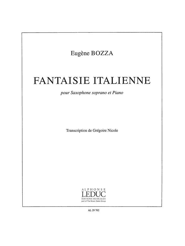 Eugène Bozza: Fantaisie Italienne