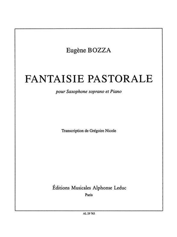 Eugène Bozza: Fantaisie Pastorale Op37