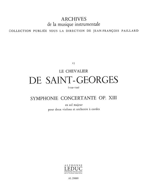 Symphonie concertante in G major