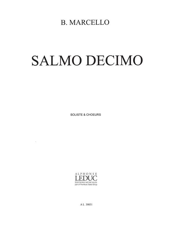 Marcello: Salmo Decimo