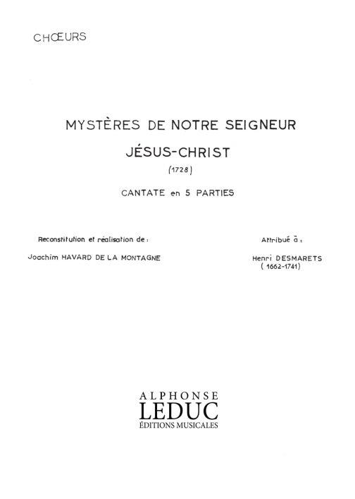 Les Mysteres de Notre Seigneur Jesus-Christ