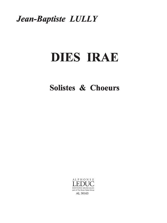 Lully: Dies Irae