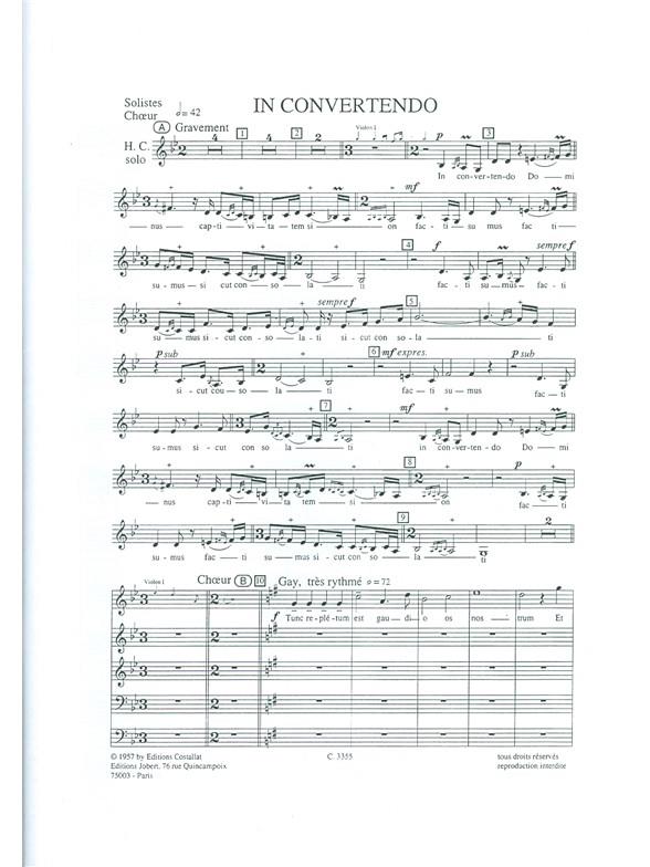 Rameau: In Convertendo