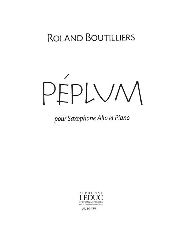 Boutilliers: Peplum