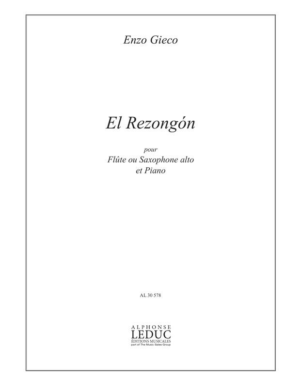 Gieco Enzo El Rezongon Flute Or Saxophone & Piano